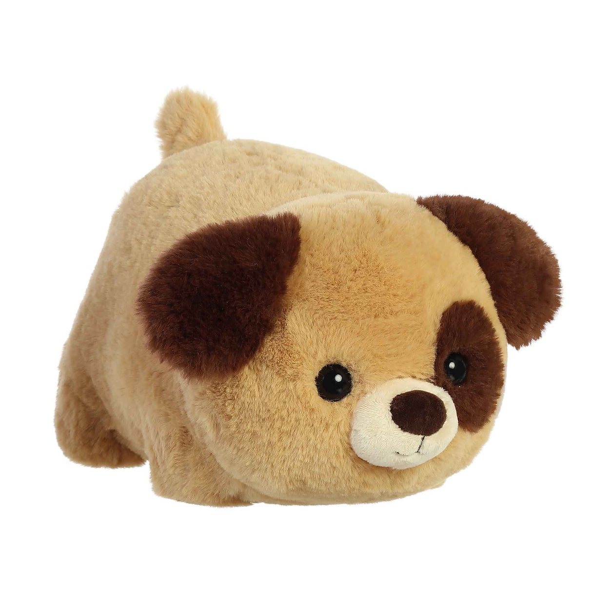 Spudster Dog Doodle plush toy with soft brown fur, floppy ears, round body, and sweet lovable facial expression.