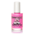 Nail Polish Jazz it Up by Piggy Paint, bright pink shimmer, non-toxic, kid-friendly, water-based, and cruelty-free polish.