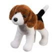 Beagle Bob stuffed puppy with soft tri-color fur, realistic features, and cuddly 8 inch design for kids 24 months and up.
