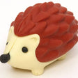 Japanese Eraser Hedgehog, a hand-assembled eco-friendly puzzle eraser toy made in Japan with an adorable design.