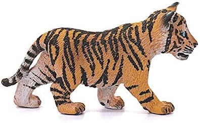 Tiger Cub detailed figurine showing unique Siberian tiger stripes in a realistic, friendly design for children ages 3-8.