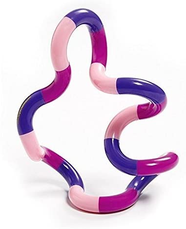 Tangle | Jr Classic in assorted pink and purple colors, a fun twistable creativity tool for kids and adults.