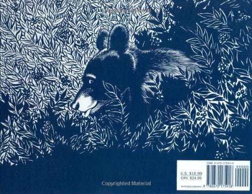 Blueberries for Sal shows a mama bear hidden in blueberry bushes preparing for winter.