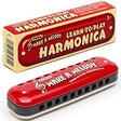 Learn to Play Harmonica in key of C with easy music chart, pocket-sized and perfect for beginners aged 3 and up.