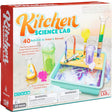 Kitchen Science Lab with 40 experiments, lab equipment, and kitchen sink for hands-on science fun ages 8 and up.