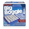 Big Boggle classic word game with bigger grid, letter cubes, timer, and bonus cube for longer words and high scores.