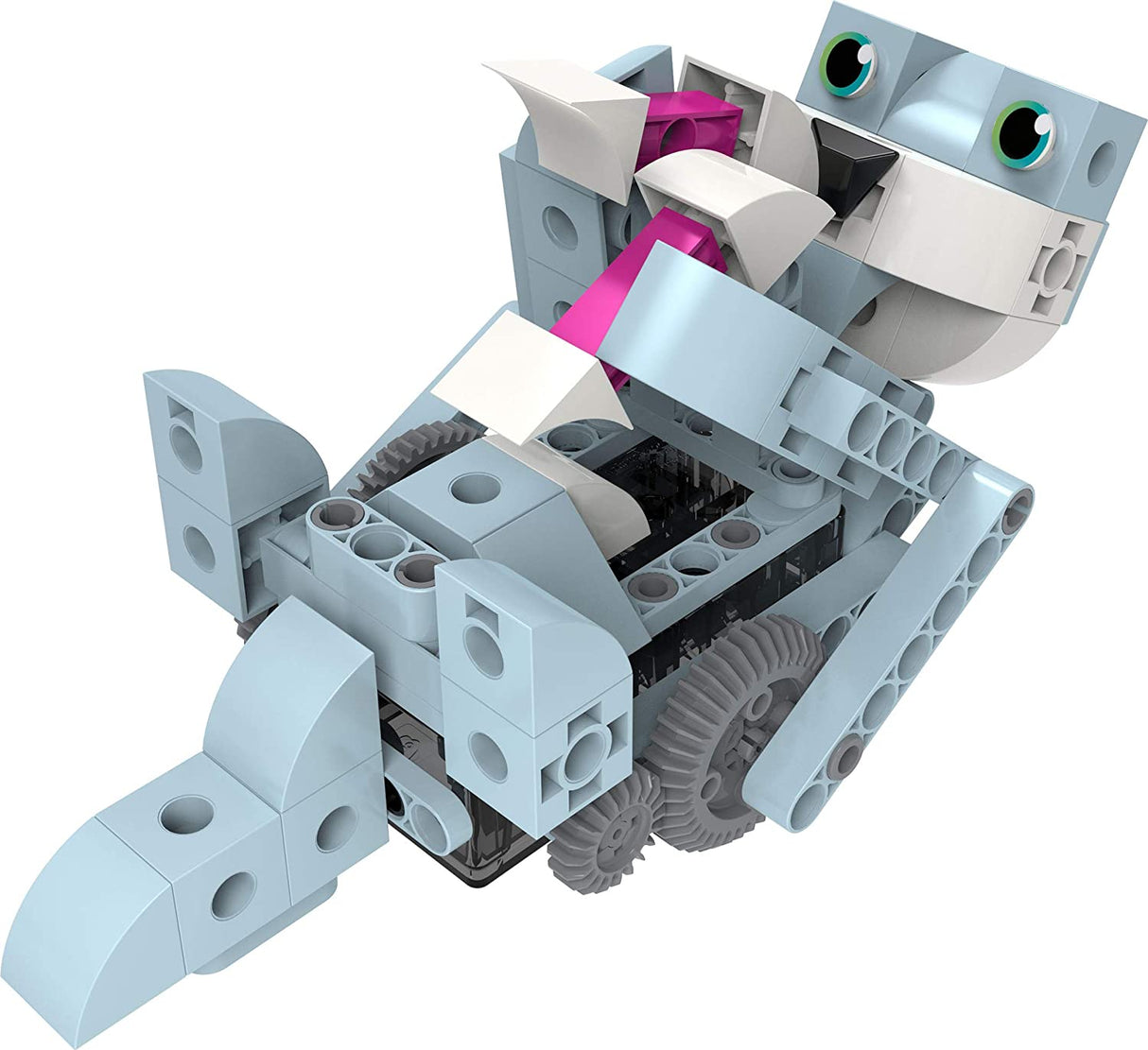 Robot Safari motorized robotic sea otter model with movable parts for kids to build and explore STEM concepts.