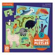 20pc Land & Sea Animals Magnetic Puzzle featuring colorful land and sea animal illustrations on two 20-piece puzzles.