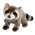 Raccoon Ringo plush toy, 14" soft stuffed raccoon with detailed face, perfect for ages 2 and up.