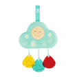 Musical Cloud Soother baby sleep aid with soft cloud light, hanging raindrops, and soothing melodies for peaceful naps.