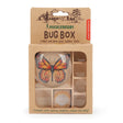 Huckleberry Bug Box with 7 compartments and magnifying lenses for exploring and observing outdoor discoveries.
