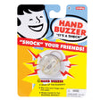Hand Buzzer classic gag metal toy that gives a shocking good time, perfect for pranks and fun handshakes.