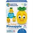 Big Feelings Pineapple preschool toy with 30 pieces to build faces and develop social-emotional learning skills.