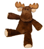 Marshmallow Moose plush toy with soft fabric, embroidered details, and durable plastic eyes, perfect for comforting cuddles.