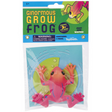 Ginormous Grow Frog toy in packaging, a colorful frog that grows three times its size after soaking in water.
