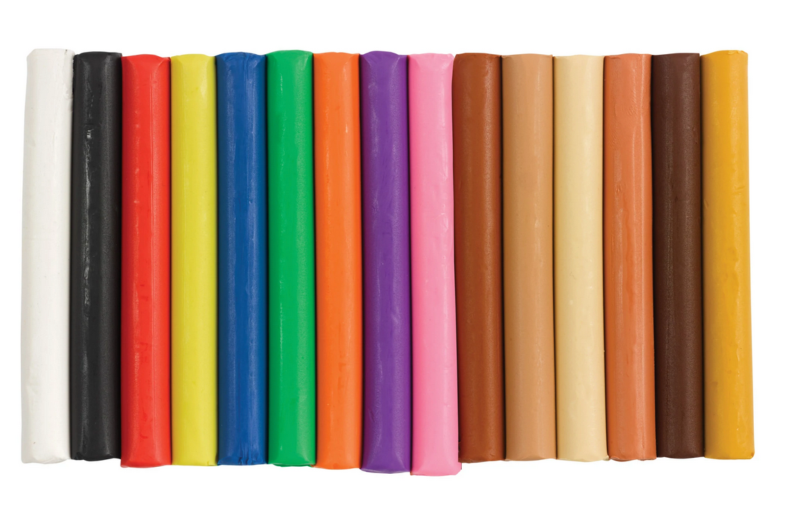 Modeling Clay | World Colors set with vibrant and skin-toned colors for creative, sensory play and blending.