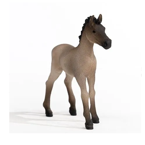 Criollo Definitivo Foal hand-painted horse figurine with detailed texture, perfect for collectors and horse fans.