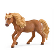 Island Pony Stallion figurine with flowing mane and tail, sturdy build, detailed textured coat for ages 5 and up.