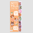 Note Pals Pups sticky note tabs featuring cute dog faces for playful organization and quick reminders.
