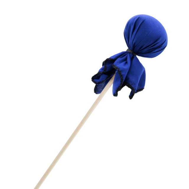 Two Bros Arrow | Cobalt featuring a soft foam-tipped arrow with cotton fabric for safe play with the Two Bros Bow.