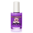 Bottle of Piggy Paint Nail Polish Let's Jam in bright purple glitter, non-toxic and kid-friendly formula.