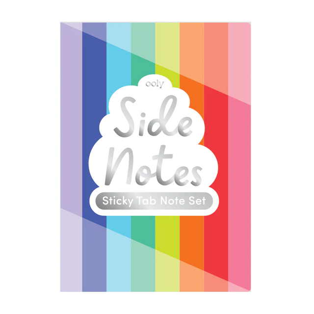 Color Write Sticky Tabs with vibrant rainbow cover, perfect for note-taking, bookmarking, and fun sticky tab use.