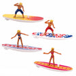 Wind-Up Surfer toys with colorful boards and figures in swimsuits, perfect for pool, bath, or ocean play.