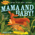 Indestructibles: Mama and Baby features rip-proof, washable book with mama deer and fawn in forest scene.