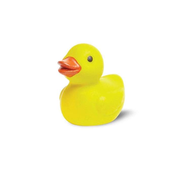 Mini Animal yellow rubber duck figure, small and perfect for crafts, giveaways, or good luck keepsakes.