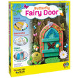 Butterfly Fairy Door craft kit with paint, wooden accents, and fairy-themed decorations for kids ages 6 and up.