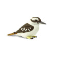 Kookaburra toy figurine with lifelike details, hand-painted, 3 inches long, part of Wings of the World Birds collection.