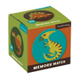 Mini Matching Dinos memory match game box featuring colorful dinosaur pairs for kids ages 3 and up.