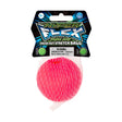 Neon Inside-Out Ball in bright pink, soft and stretchy inside-out spiky ball toy for ages 5 and up.