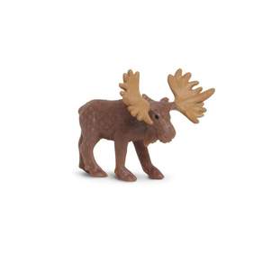 Mini Animal small moose figure, perfect for crafts or good luck, approx. 3/4 inch, sold individually.
