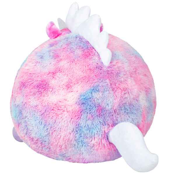 Cotton Candy Baby Unicorn plush toy with soft pastel colors, fluffy texture, and white wings and tail, perfect for hugging.