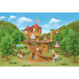 Adventure Treehouse Set with slide, swing, and poseable Outback Koala baby figure in a woodland play environment.