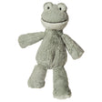 Plush Marshmallow Frog soft toy with embroidered mouth, durable eyes, and weighted beans for cuddly comfort and play.
