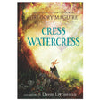 Cress Watercress book cover showing an illustrated rabbit in a magical woodland setting by Gregory Maguire.