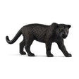 Black Panther figurine showing detailed black coat and subtle flower-shaped markings in a lifelike pose.