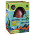 Ginormous Hatchin Grow Dragon toy in cracked egg packaging that grows up to 10" tall with water.