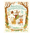 Adventures With Barefoot Critters ABC features woodland animals exploring nature, illustrated in a warm, nostalgic style.