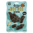 Doggo Doo Doo Prank realistic plastic puppy poop prank set with four fake doggy doodoo pieces in packaging.