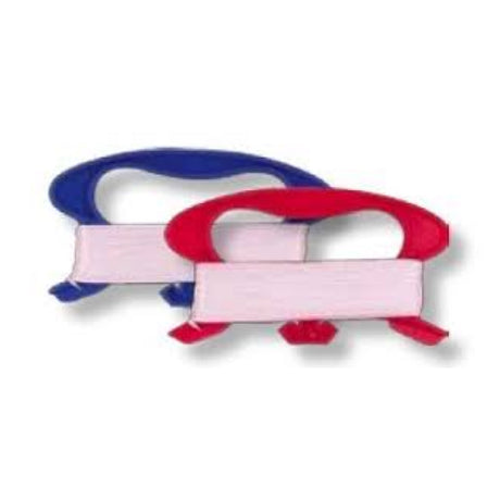 Kite Line Handle | 30lb/300ft flat winders in red and blue, comfortable grip for kids and adults, adjustable line length.