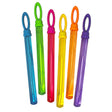 Fubbles | Bubble Wand bubble solution containers in assorted colors with attached bubble wands for outdoor fun.