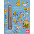 Shrinkies | Ultimate Collection with 16 plastic charms and colored pencils for creating key chains and jewelry.