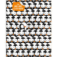Penguin Problems book cover showing a crowd of illustrated penguins with one unique penguin facing sideways.