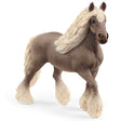 Silver Dapple Mare toy horse with silvery mane and tail, detailed dark coat, perfect for children ages 3 to 8 years.
