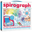 Spirograph Original deluxe set with precision wheels, pens, putty, and built-in drawing surface in storage case.