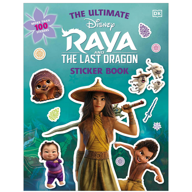 Ultimate Sticker Book | Raya & the Last Dragon with characters and over 100 colorful stickers from the Disney movie.