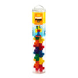 Plus Plus BIG Basic 15pc tube set with colorful large building pieces for creative 2D and 3D construction play.